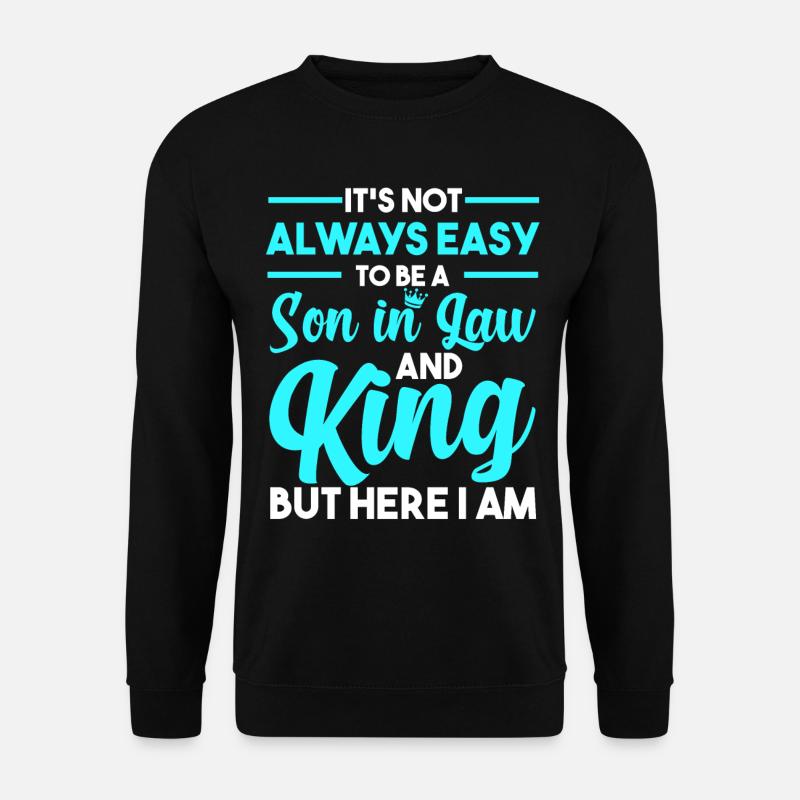 Schwiegersohn Geschenk - Unisex Pullover - Schwarz