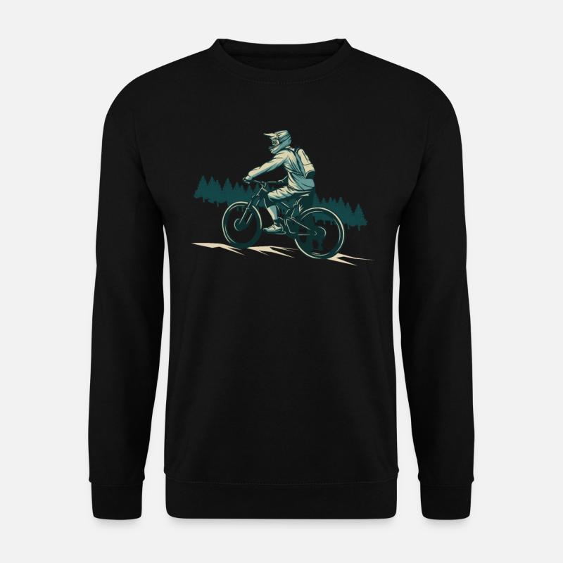 Vélos vélos vélo rétro vélo - Sweat-shirt Unisexe - noir