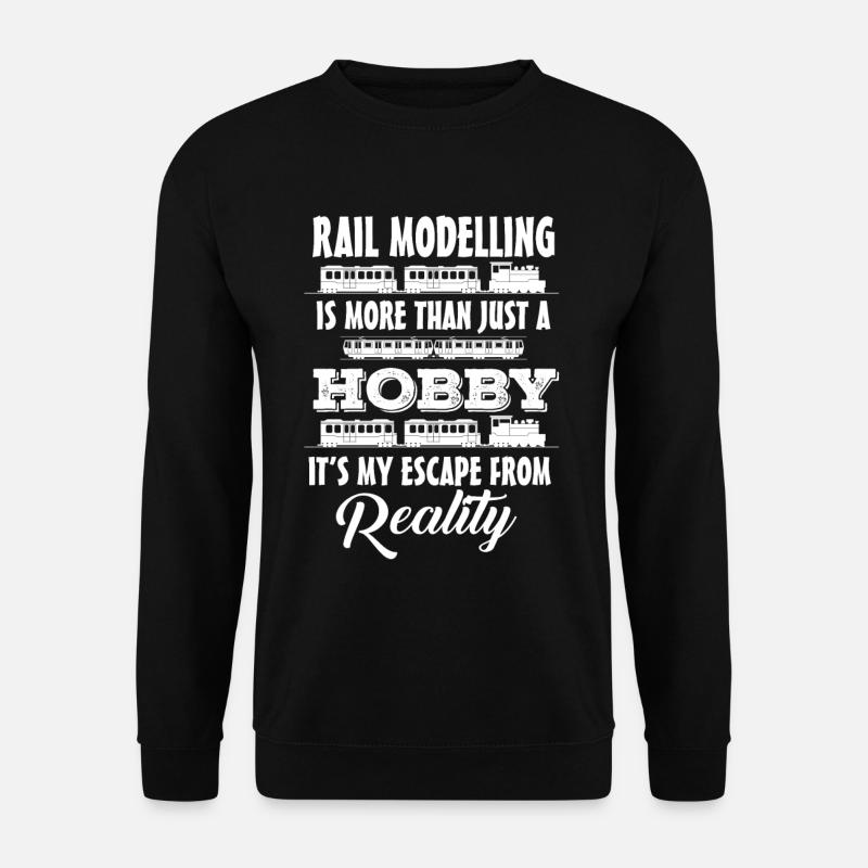 Model railway model railway railway - Unisex Sweatshirt - black