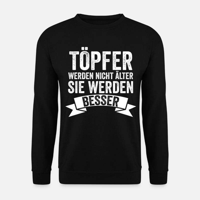 Töpfer Geschirrmacher - Unisex Pullover - Schwarz
