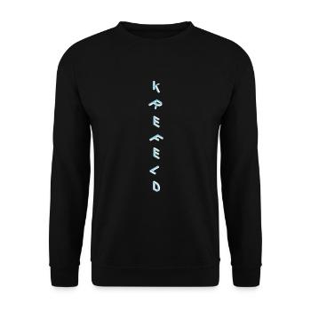 Krefeld - Unisex Pullover - Schwarz - Vorne - Alina (178cm) & Michal (187cm)