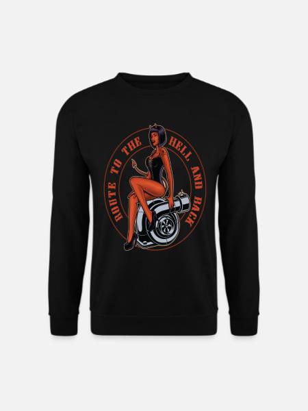 Tuning Turbocompresseur Tuning Proverbes Tuning Sticker - Sweat-shirt Unisexe - noir