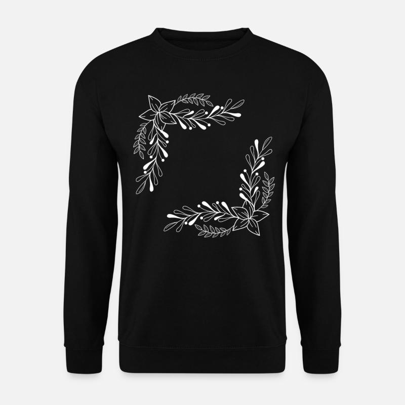 Wedding Frame - Unisex Sweatshirt - black