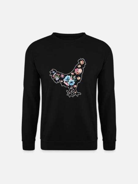 Poulets - Sweat-shirt Unisexe - noir