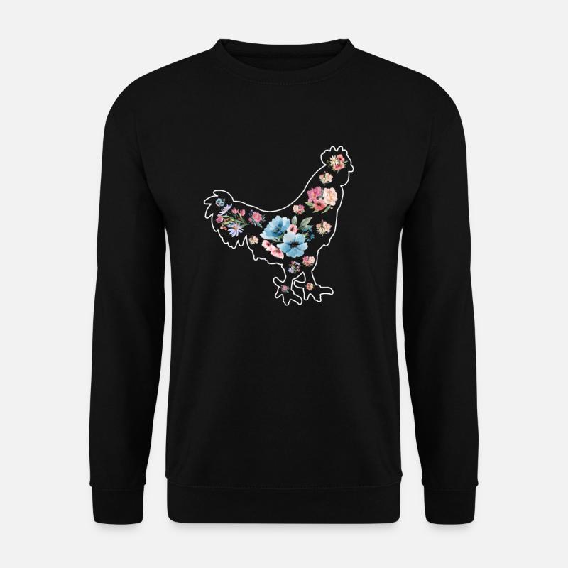 chickens - Unisex Sweatshirt - black