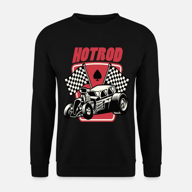 Hotrod - Unisex Pullover - Schwarz