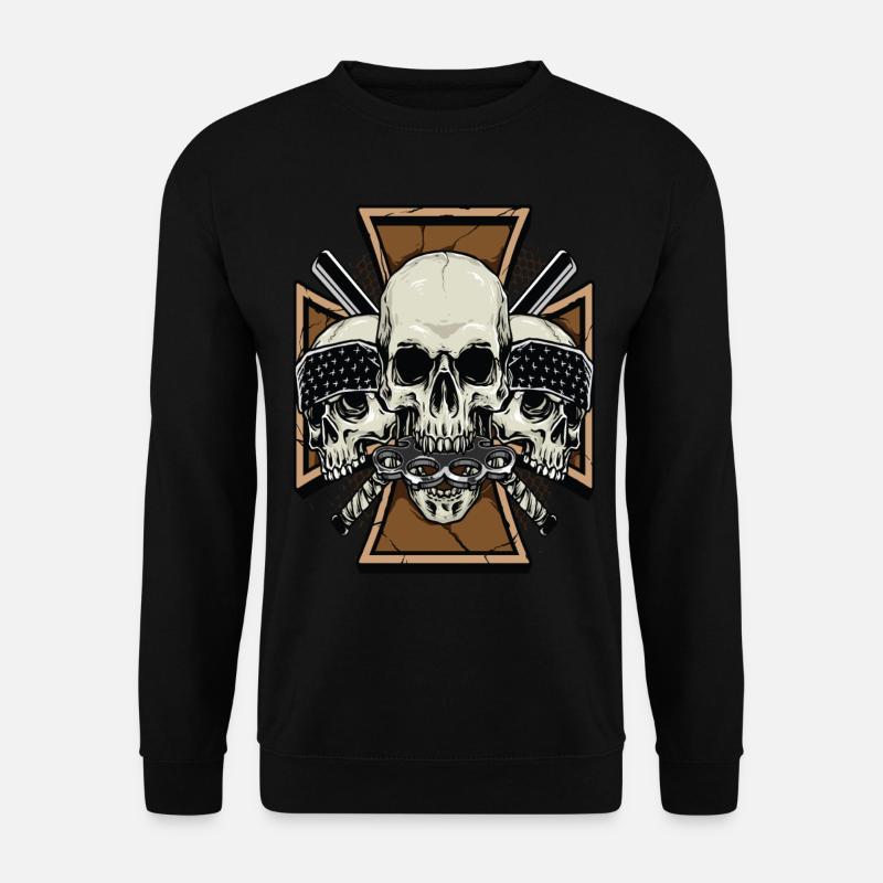 Skulls - Unisex Sweatshirt - black