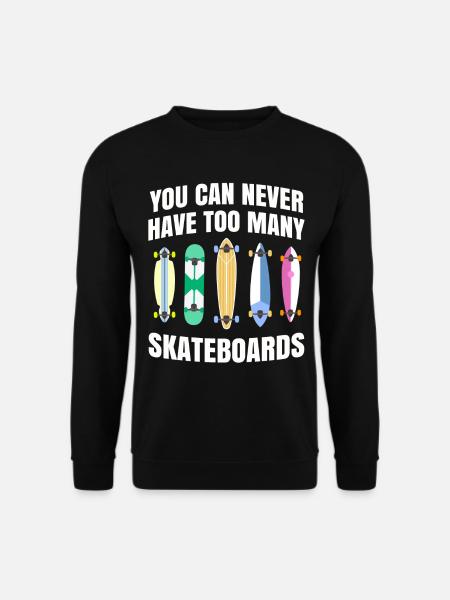 skateboard - Unisex Sweatshirt - black