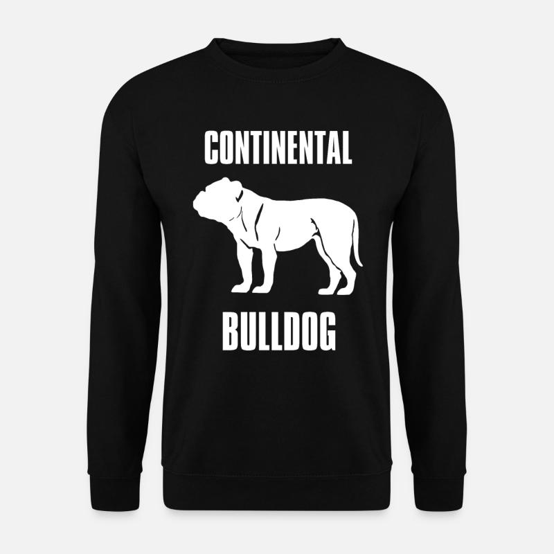 Colorbulls Conti Bulldoggen Continental Bulldogs - Unisex Pullover - Schwarz