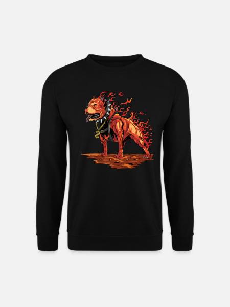 Pitbull Dog Pet Dog Dog - Unisex Sweatshirt - black