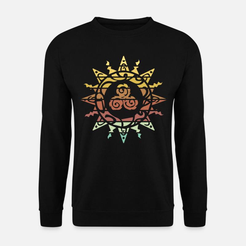 Tattoo Tribal Symbol - Unisex Pullover - Schwarz