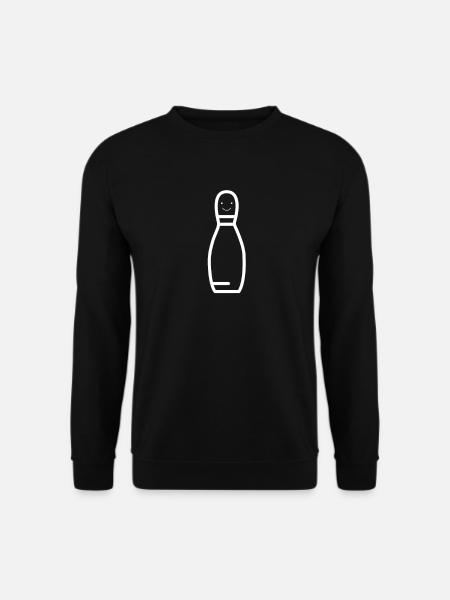 Skittles cone with face - Unisex Sweatshirt - black
