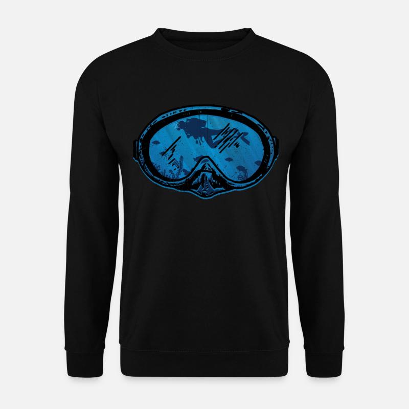 tauchen - Unisex Pullover - Schwarz