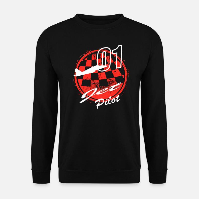 JET PILOT - Unisex Pullover - Schwarz