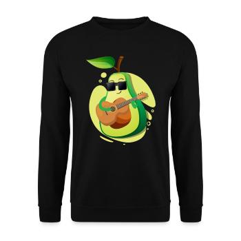 Avocado - Sweat-shirt Unisexe - noir - Devant - Alina (178cm) & Michal (187cm)