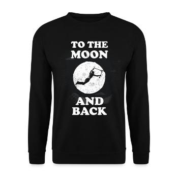 Scooter Gift Electric Scooter Stunt Pedal Scooter - Unisex Sweatshirt - black - Front - Alina (178cm) & Michal (187cm)