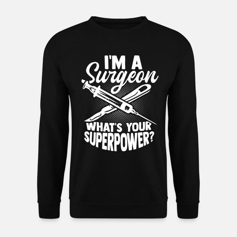 surgeon - Unisex Sweatshirt - black