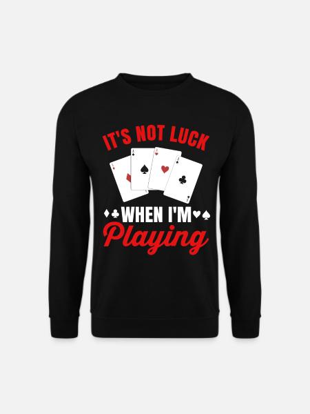 poker - Unisex Sweatshirt - black