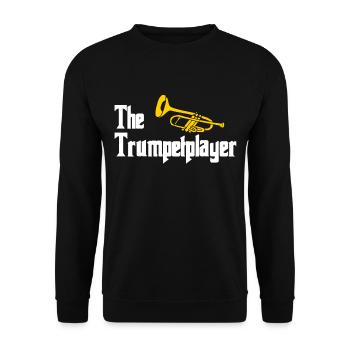 Trompette - Sweat-shirt Unisexe - noir - Devant - Alina (178cm) & Michal (187cm)