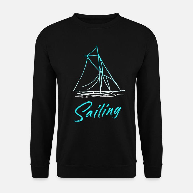 sail - Unisex Sweatshirt - black