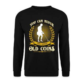 Sondler pièces de collection cadeau - Sweat-shirt Unisexe - noir - Devant - Alina (178cm) & Michal (187cm)