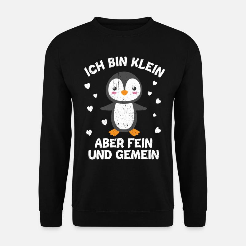 Pinguin - Unisex Pullover - Schwarz
