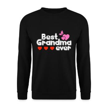 Mother's Day, Mother's Day, Mother's Day, Mother's - Unisex Sweatshirt - black - Front - Alina (178cm) & Michal (187cm)