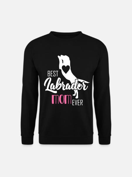 Bedste Labrador Mor Nogensinde labradors Labrador - Unisex sweater - sort