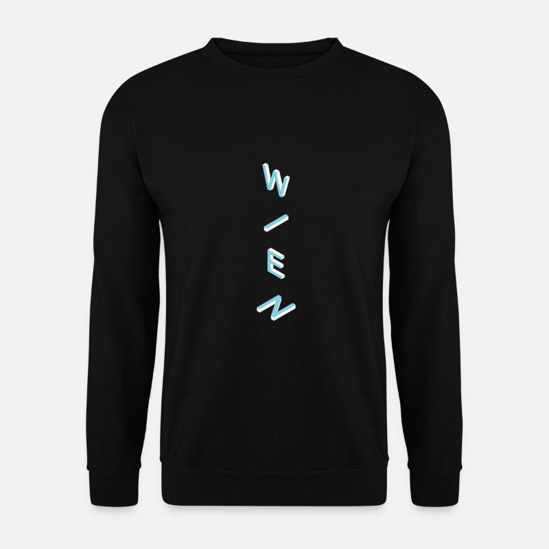 wien - Unisex Pullover - Schwarz