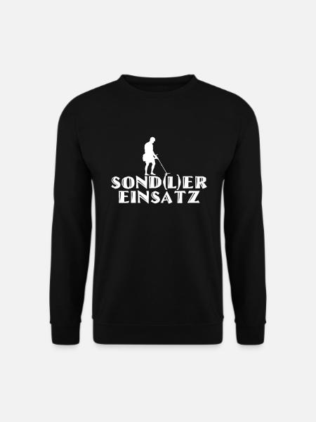Sondeln Sondler Einsatz - Unisex Pullover - Schwarz