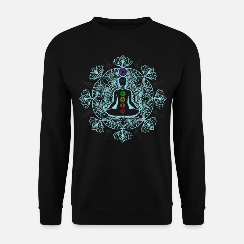 Esoterik Meditation Yoga - Unisex Pullover - Schwarz