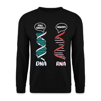 Professeur de biologie Biologiste Microbiologie Biologiste - Sweat-shirt Unisexe - noir - Devant - Alina (178cm) & Michal (187cm)