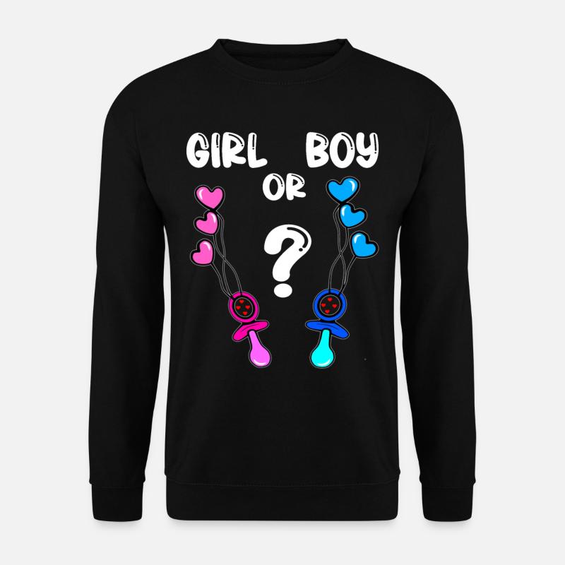 Fille ou garçon - Sweat-shirt Unisexe - noir