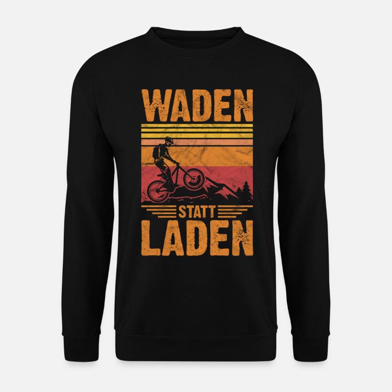 VTT VTT | Vélo VTT Rengain - Sweat-shirt Unisexe - noir