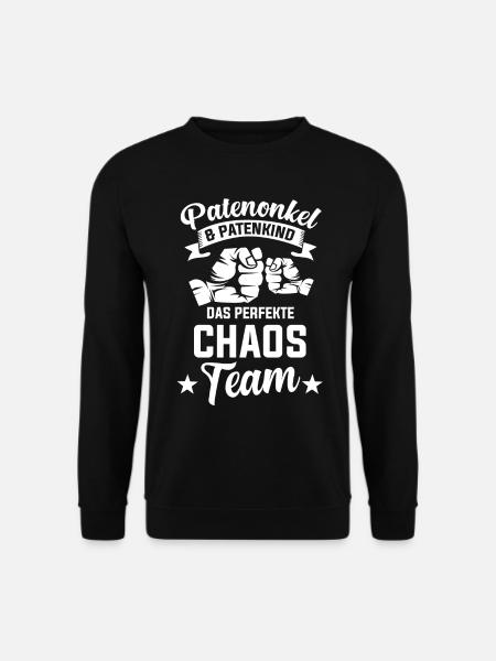 Patenonkel Onkel Pate Taufzeuge - Unisex Pullover - Schwarz
