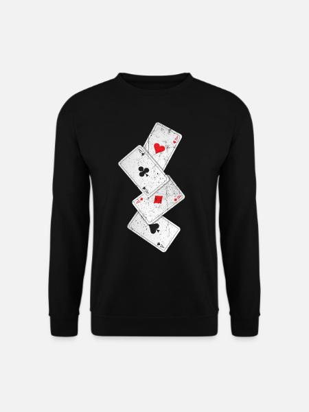 poker - Unisex Sweatshirt - black