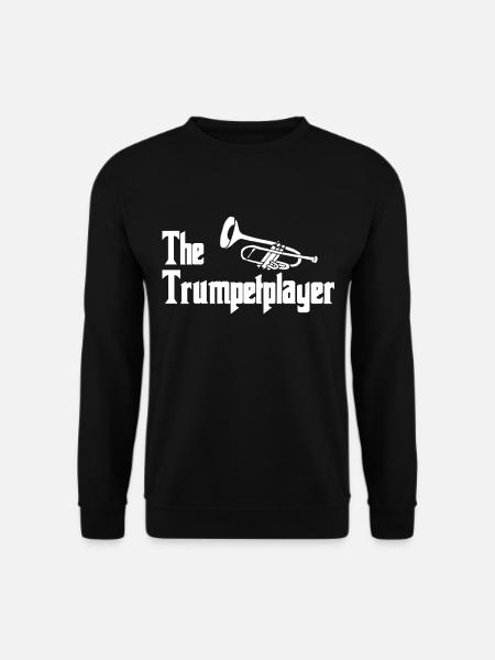 trumpet - Unisex Sweatshirt - black