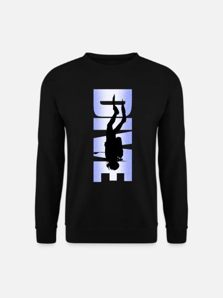 Scuba diving Freediving schnorcheln - Unisex Pullover - Schwarz