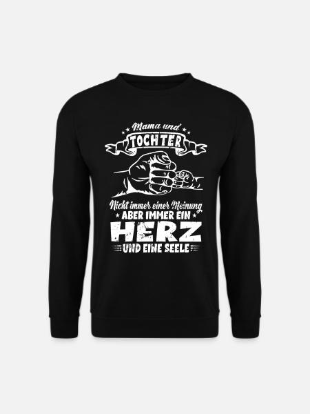 Mama und Tochter Beste Mutter Muttertag Geschenk - Unisex Pullover - Schwarz