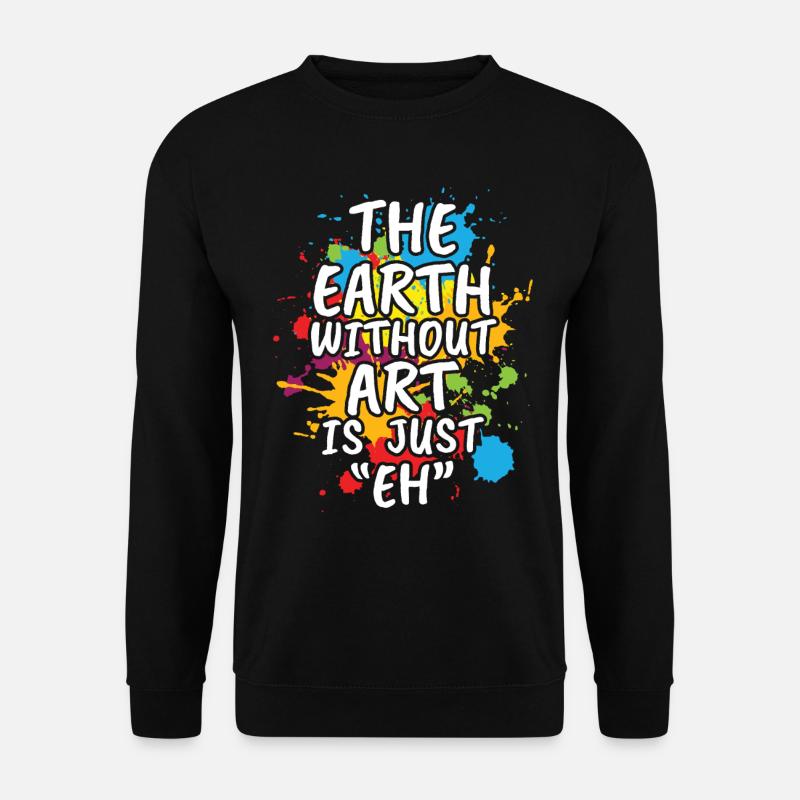 La Terre Sans-100 - Sweat-shirt Unisexe - noir