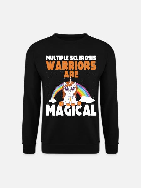 Multiple Sklerose Awareness Krankheit MS - Unisex Pullover - Schwarz