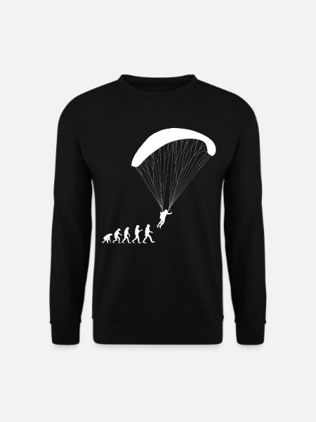 Voile parapente Parapente Pilot - Sweat-shirt Unisexe - noir