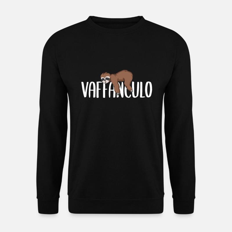Vaffanculo italienischer Spruch ü Italien Geschenk - Unisex Pullover - Schwarz