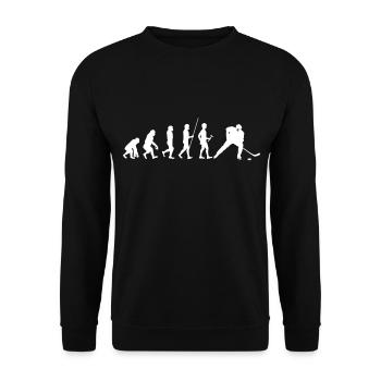Hockey - Sweat-shirt Unisexe - noir - Devant - Alina (178cm) & Michal (187cm)