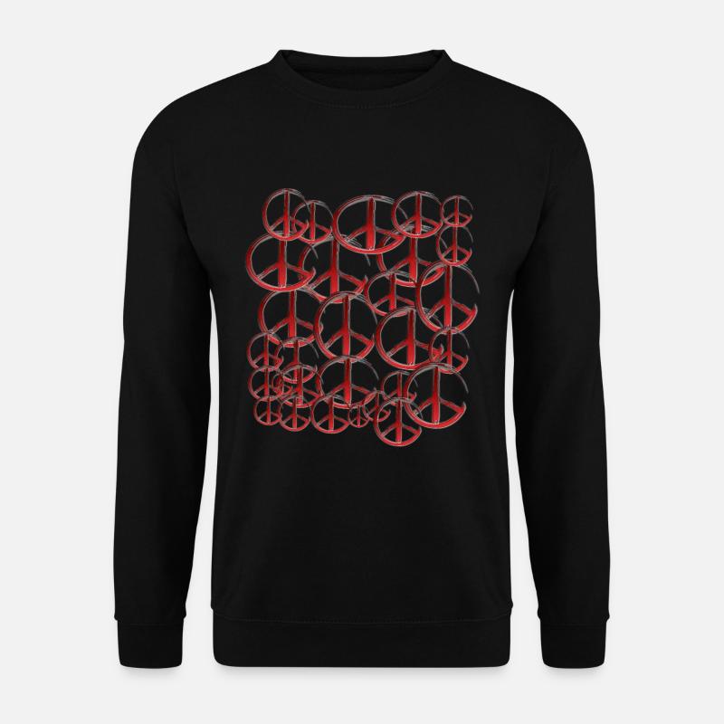 PEACE - Unisex Pullover - Schwarz