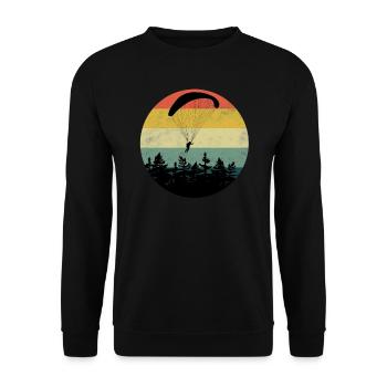 Parapente Parapente Parapente - Sweat-shirt Unisexe - noir - Devant - Alina (178cm) & Michal (187cm)