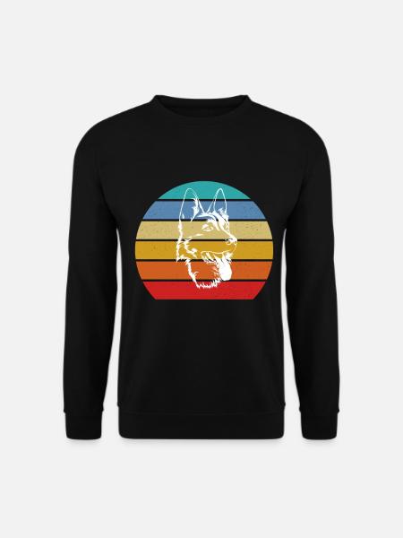 Berger allemand - Sweat-shirt Unisexe - noir