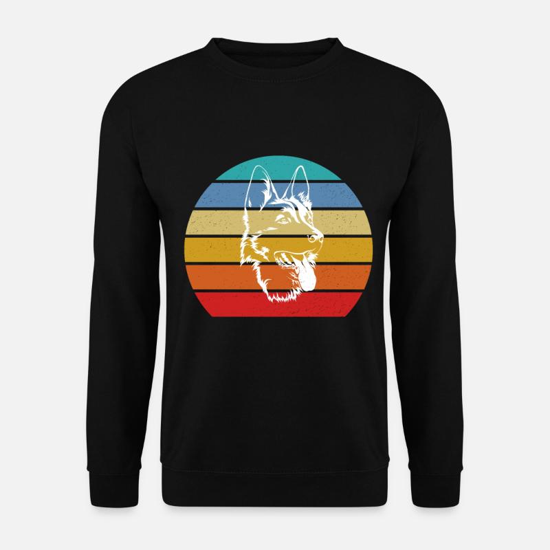 German Shepherd - Unisex Sweatshirt - black