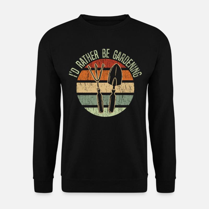 Ich Bin Im Garten - Unisex Pullover - Schwarz
