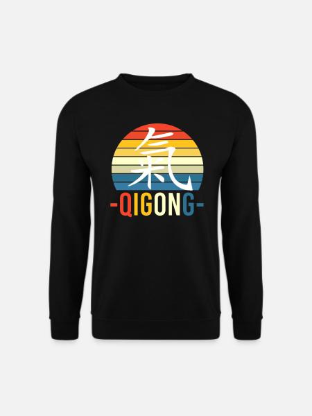 Meditation Buddha Qigong - Chigong - Unisex Pullover - Schwarz
